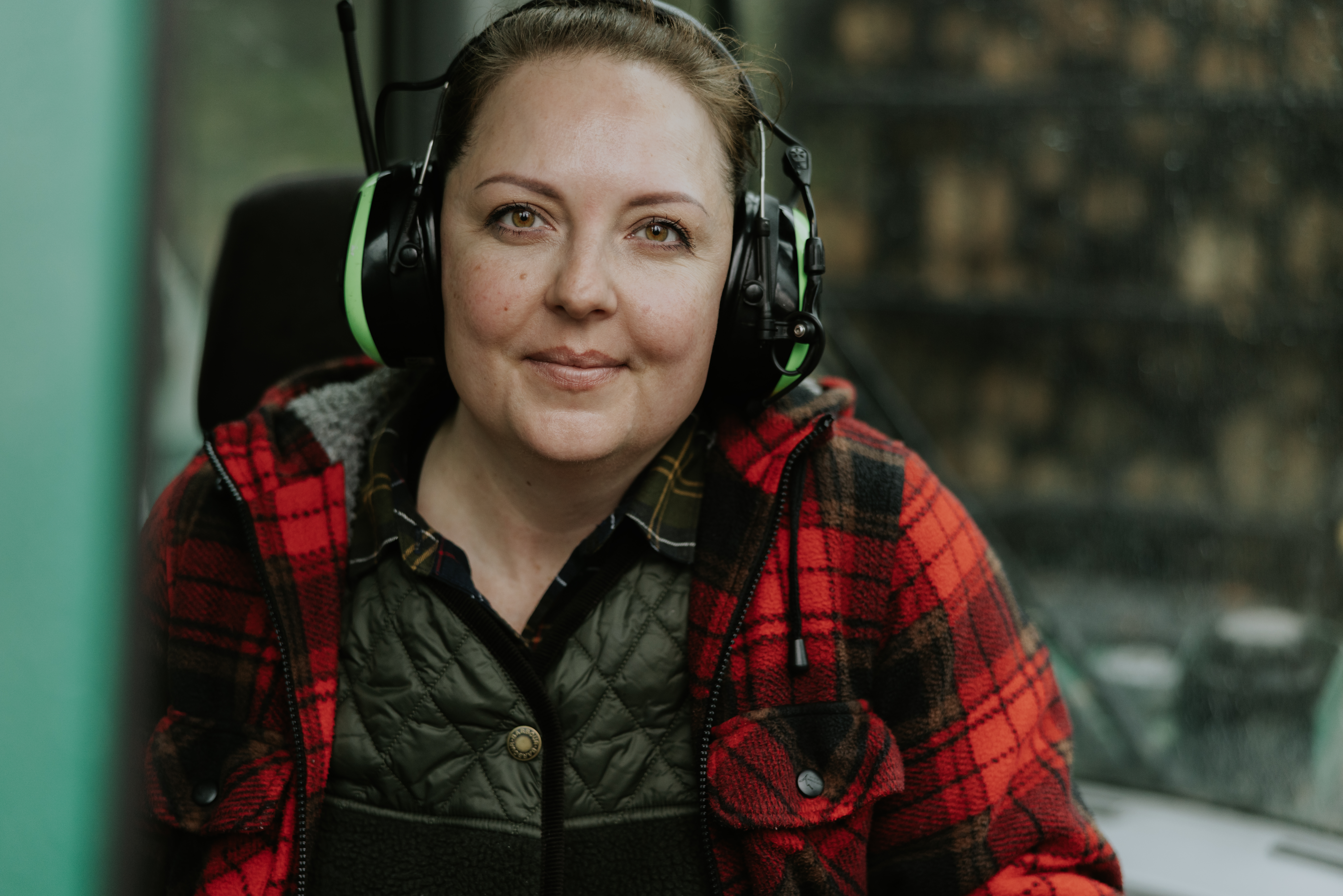 Skogsförare skotare